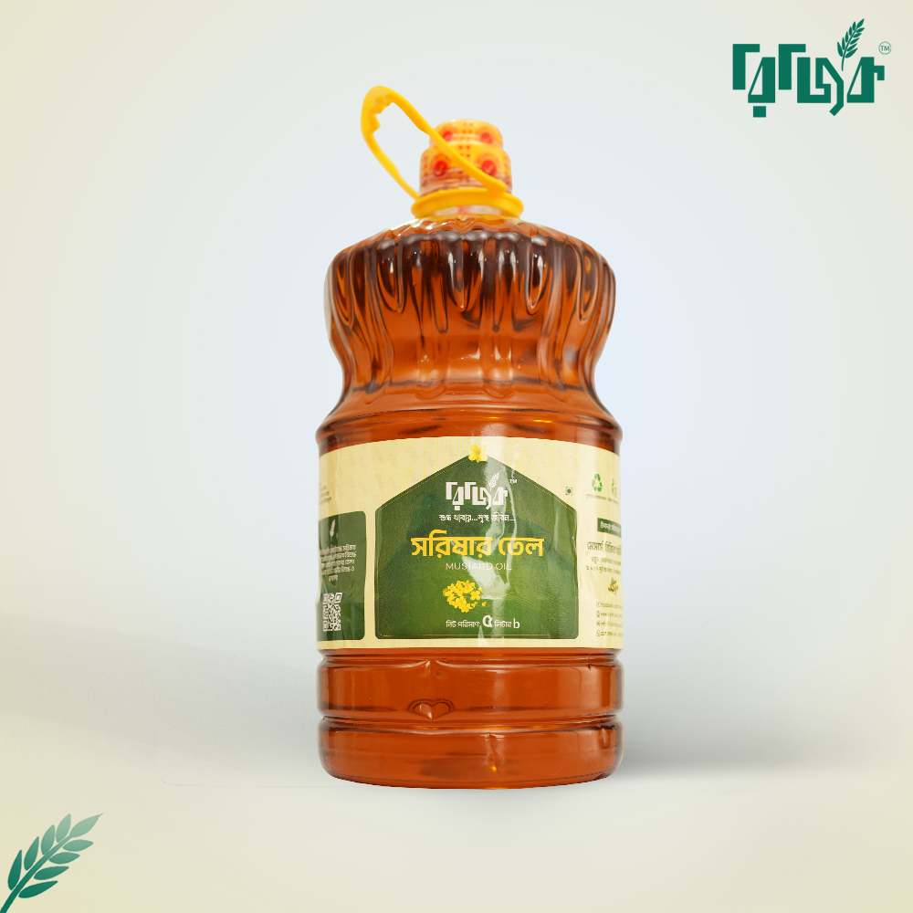 ঘানি ভাঙা সরিষার তেল (৫লিটার)